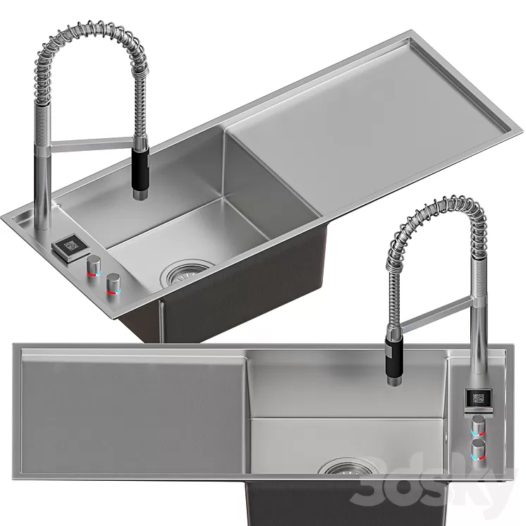 Dornbracht eUNIT KITCHEN 3D Model Dornbracht eUNIT KITCHEN 3D Model