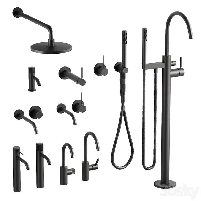 Dornbracht Faucet set 3D Model