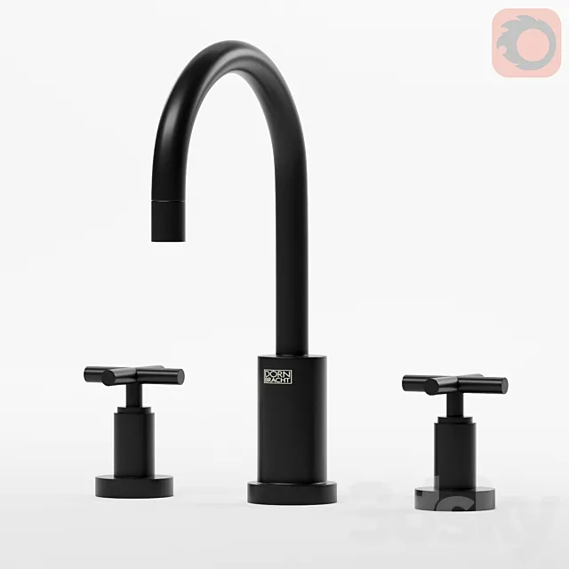 Dornbracht Tara three-hole mounting 3D Model