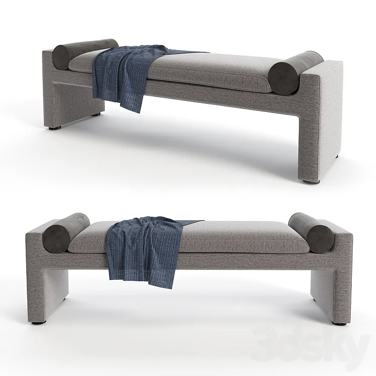 Dorus Bench 3D Model Free Download
