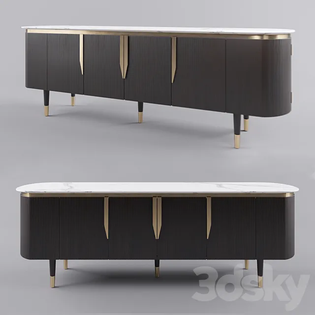 Dorya Cestino Sideboard 3DModel Dorya Cestino Sideboard 3DModel