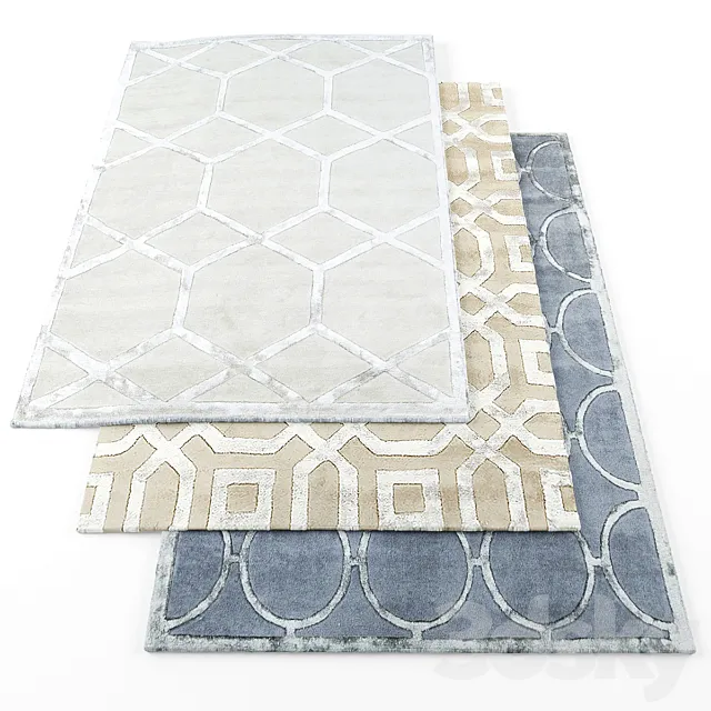 Dotts rugs3 3D Model Dotts rugs3 3D Model