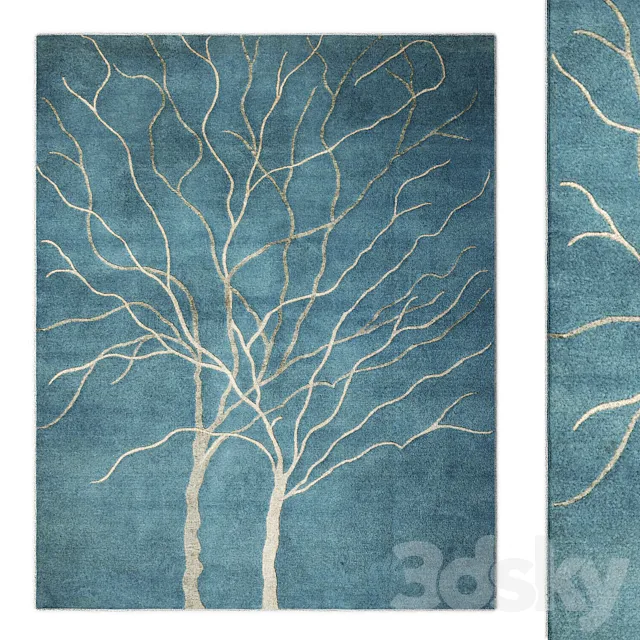 Double Arbre De Vie Rug 3DModel Double Arbre De Vie Rug 3DModel