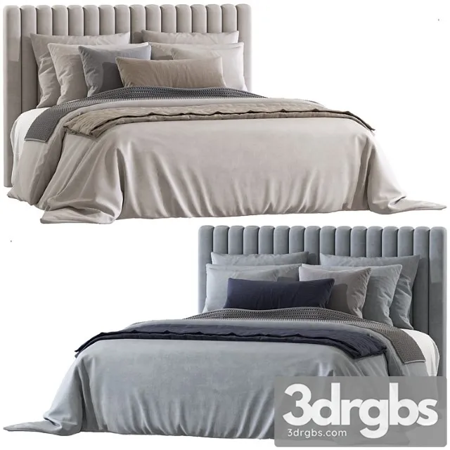 Double Bed 137 3D Model Download