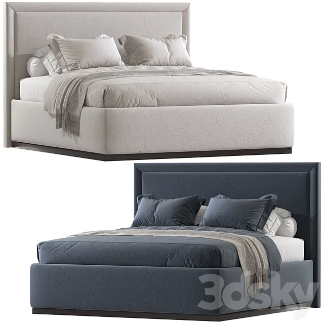Double bed 67 3D Model Double bed 67 3D Model