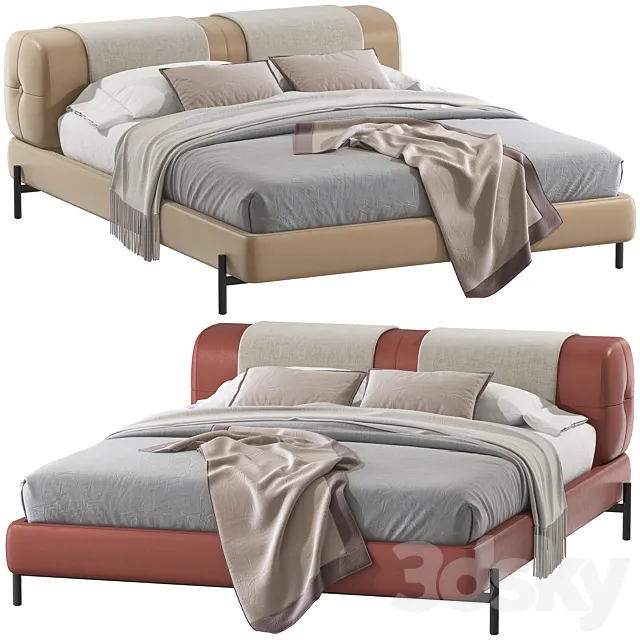 Double bed 85. 3D Model Double bed 85. 3D Model
