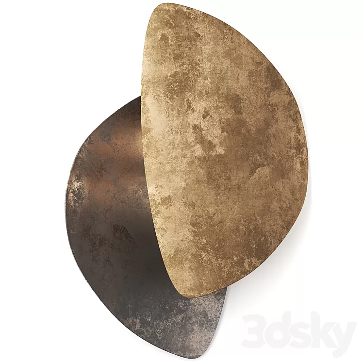 Double galet Geant Art et Floritudes 3D Model Free Download