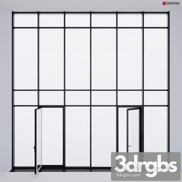 Double Glazed Windows 3D Model Download
