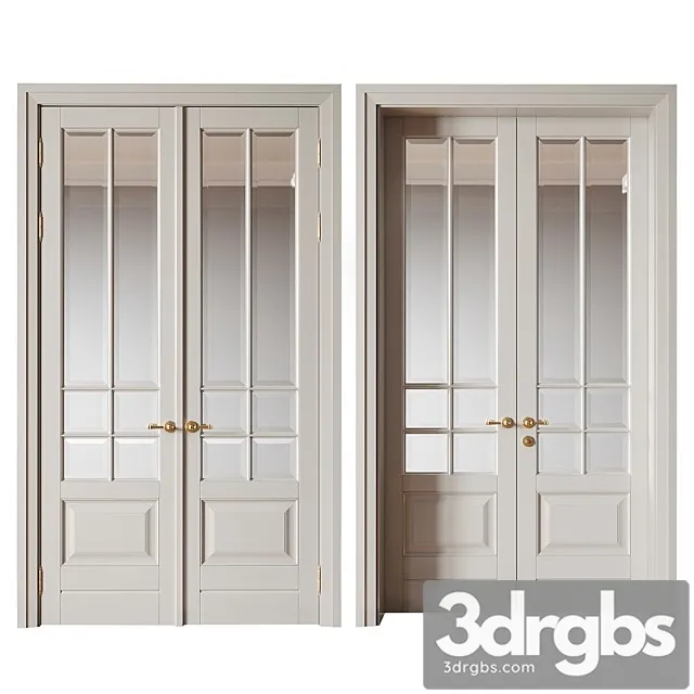 Double Leaf Door 3D Model Download