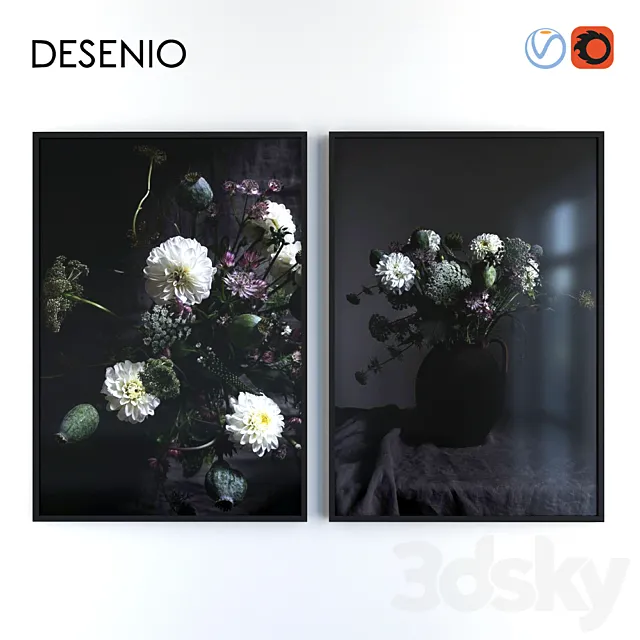 Double Posters Vol.29 3D Model Double Posters Vol.29 3D Model