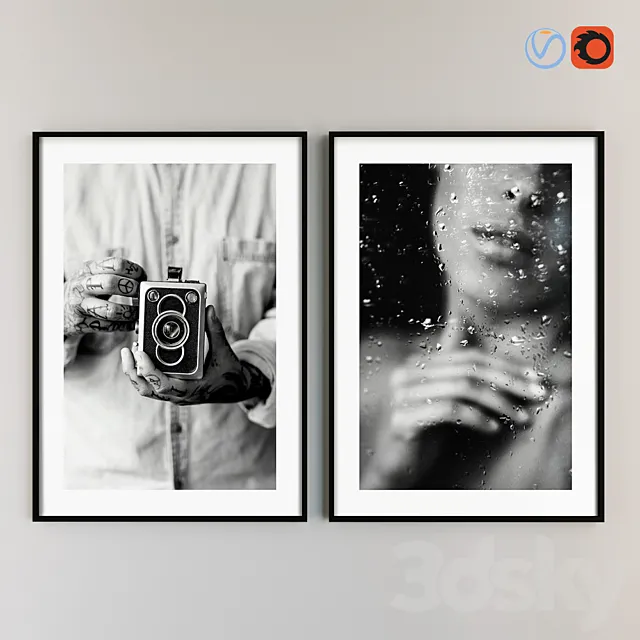 Double Posters Vol.452 3DModel Double Posters Vol.452 3DModel