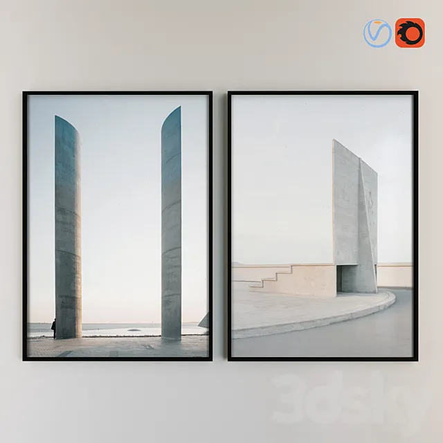 Double Posters Vol.462 3DModel Double Posters Vol.462 3DModel