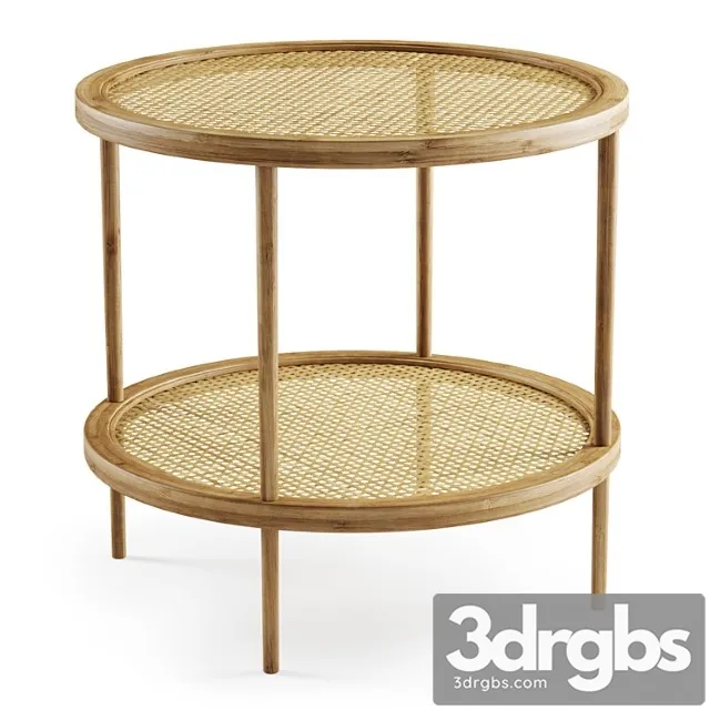 Double Rattan Coffee Table Double Rattan Coffee Table