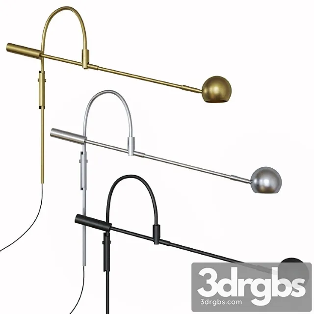Douglas Wall Lamp 3D Model Download Douglas Wall Lamp 3D Model Download