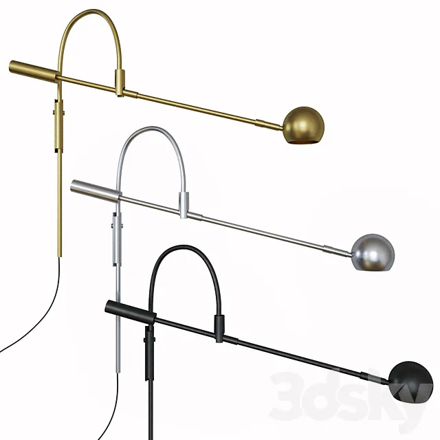 Douglas Wall lamp 3DModel
