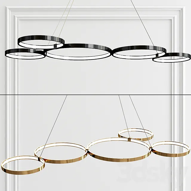 Doveton 5-Light LED 3D Model