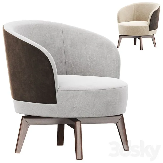 DOYLE ARMCHAIR 3D Model DOYLE ARMCHAIR 3D Model