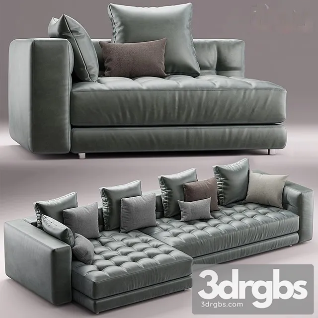 Doze Flou Sofa 3D Model Download Doze Flou Sofa 3D Model Download