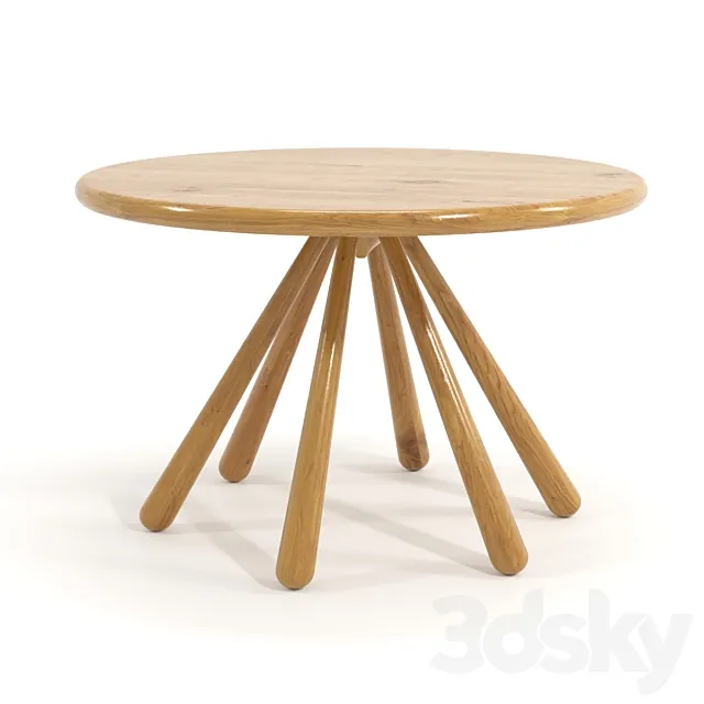 Dpot AlfioLisi SideTable Abapuru 3DModel