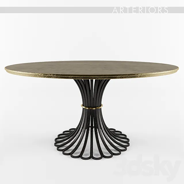 Draco Dining Table 3D Model Draco Dining Table 3D Model