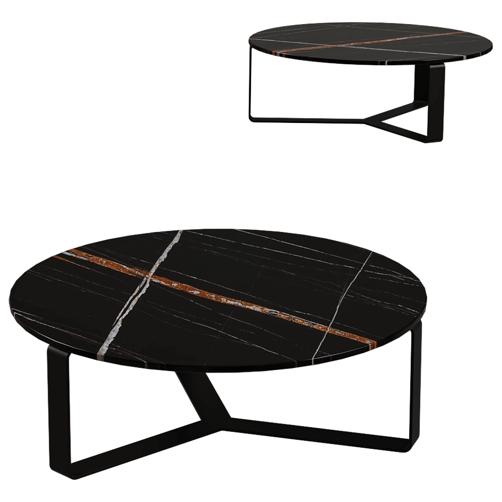 Draenert – Coffee table Primus Round 2 3D Model