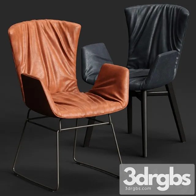 Draenert dexter armchair 2 3D Model Download