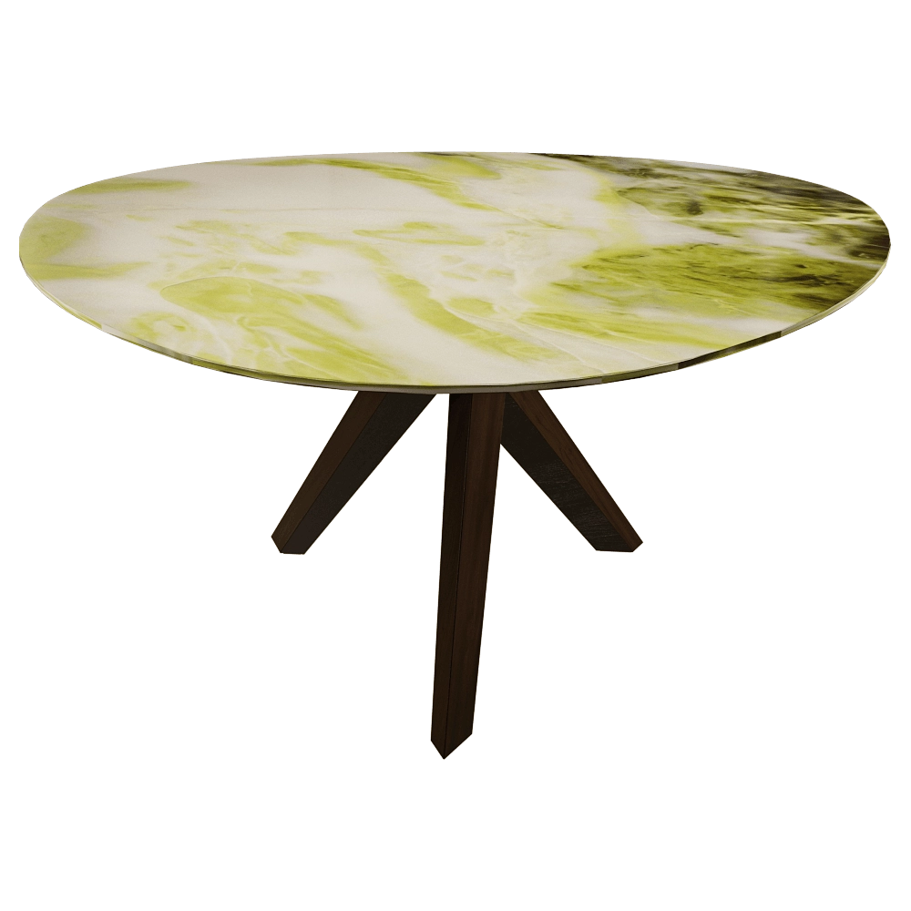 Draenert – Dining table Trilope 3D Model Draenert – Dining table Trilope 3D Model
