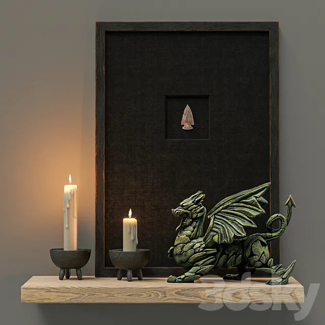 Dragon set 3DModel Dragon set 3DModel