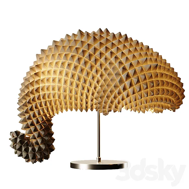DRAGON’S TAIL TABLE LAMP 3D Model
