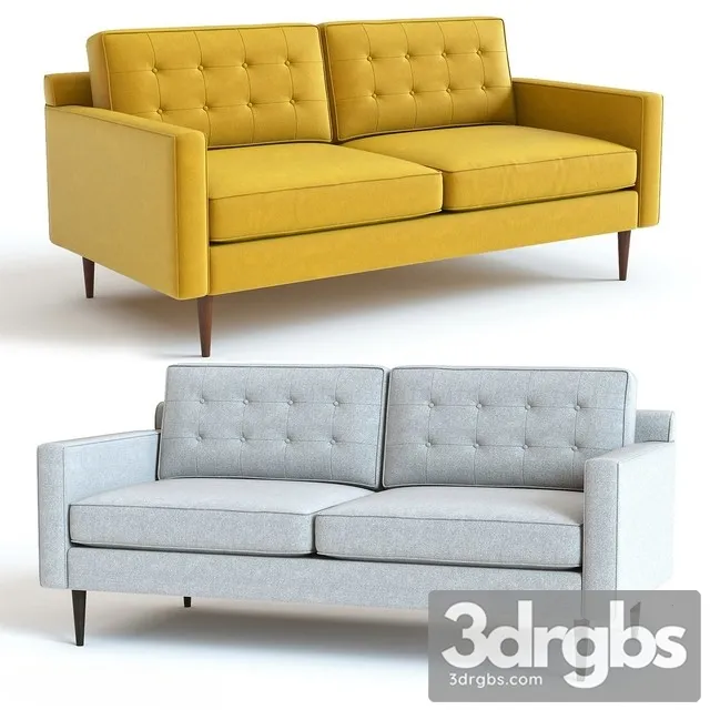 Drake Sofa 3D Model Download Drake Sofa 3D Model Download