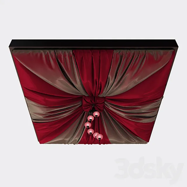 Draping the ceiling 3DModel
