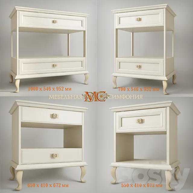 Drawers of the company “Furniture Symphony” 3DModel