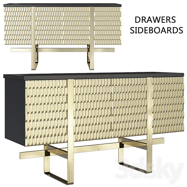 Drawers – Sideboards 3DModel Drawers – Sideboards 3DModel