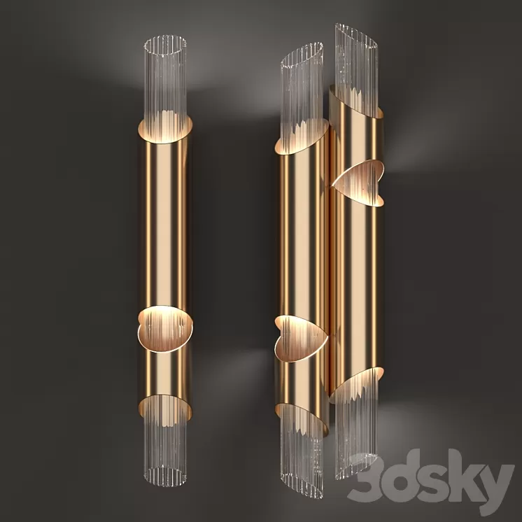 Draycott Wall Lamp from Covet Paris 3D Model