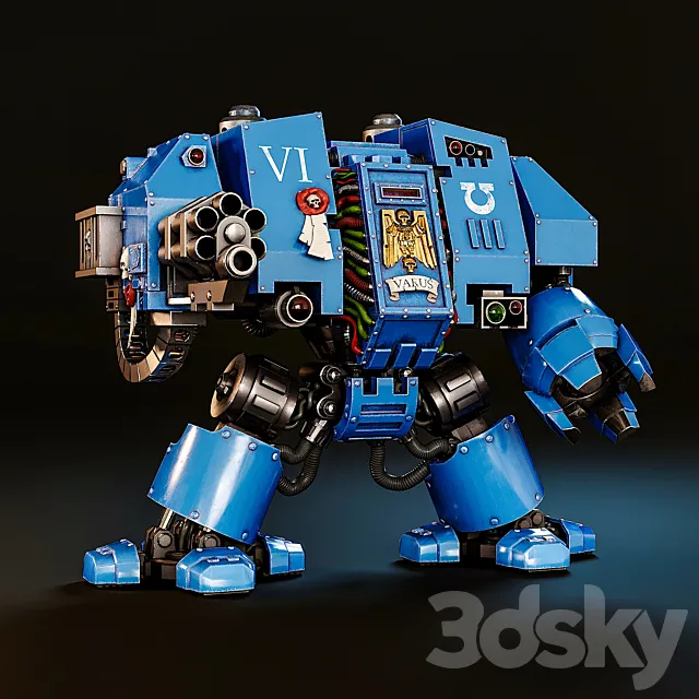 Dreadnought Space Marines 3DModel