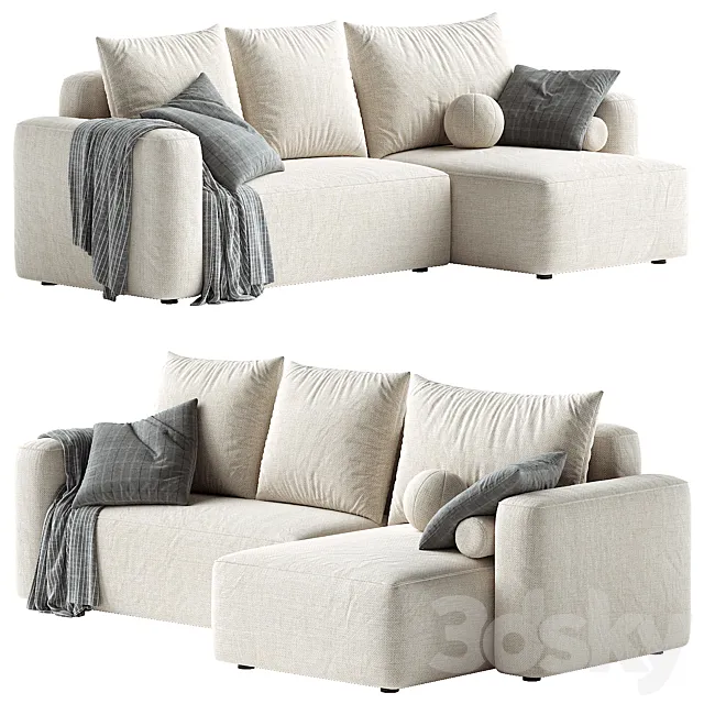 Dream corner sofa 3D Model Dream corner sofa 3D Model