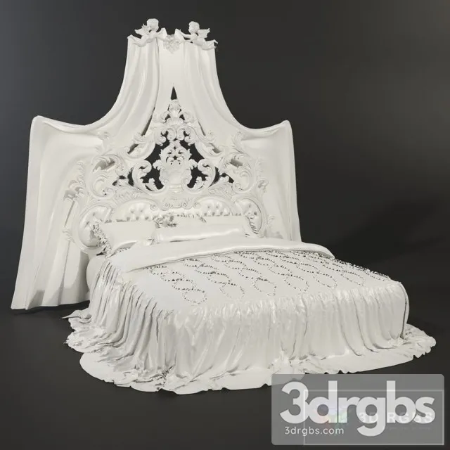 Dream Mil ModeneseGastone Bed 3D Model Download