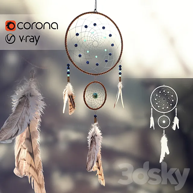Dreamcatcher 3DModel Dreamcatcher 3DModel