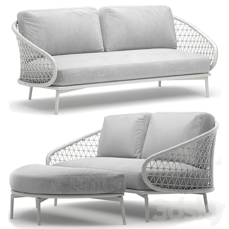 DreamSeat Cuddle Sofa 3D Model Free Download