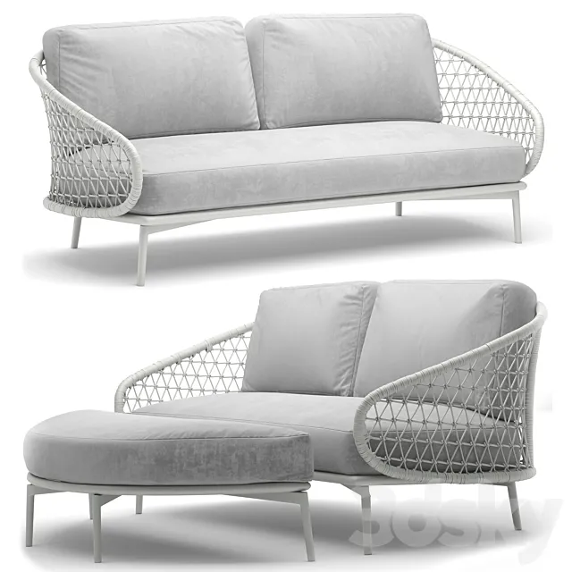 DreamSeat Cuddle Sofa 3DModel