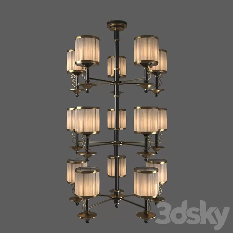 Dreamy chandelier 3D Model