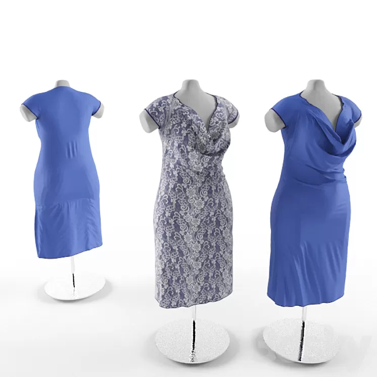Dress 3D Model Dress 3D Model