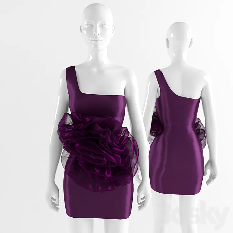 Dress 3D Model Dress 3D Model