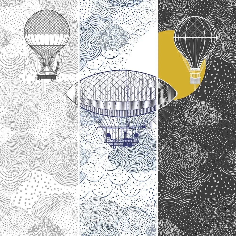 Dress-wall – Wallpaper Aeronautics 3D Model