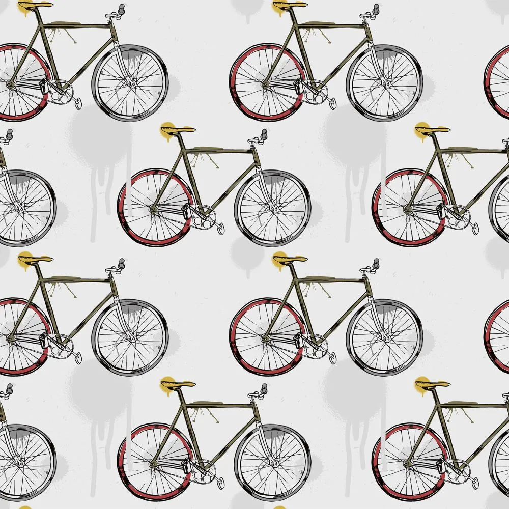 Dress-wall – Wallpaper Bicycle 3D Model
