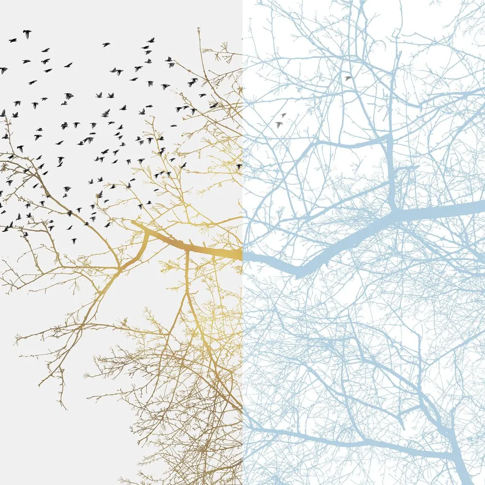 Dress-wall – Wallpaper Botanika Atumn 3D Model