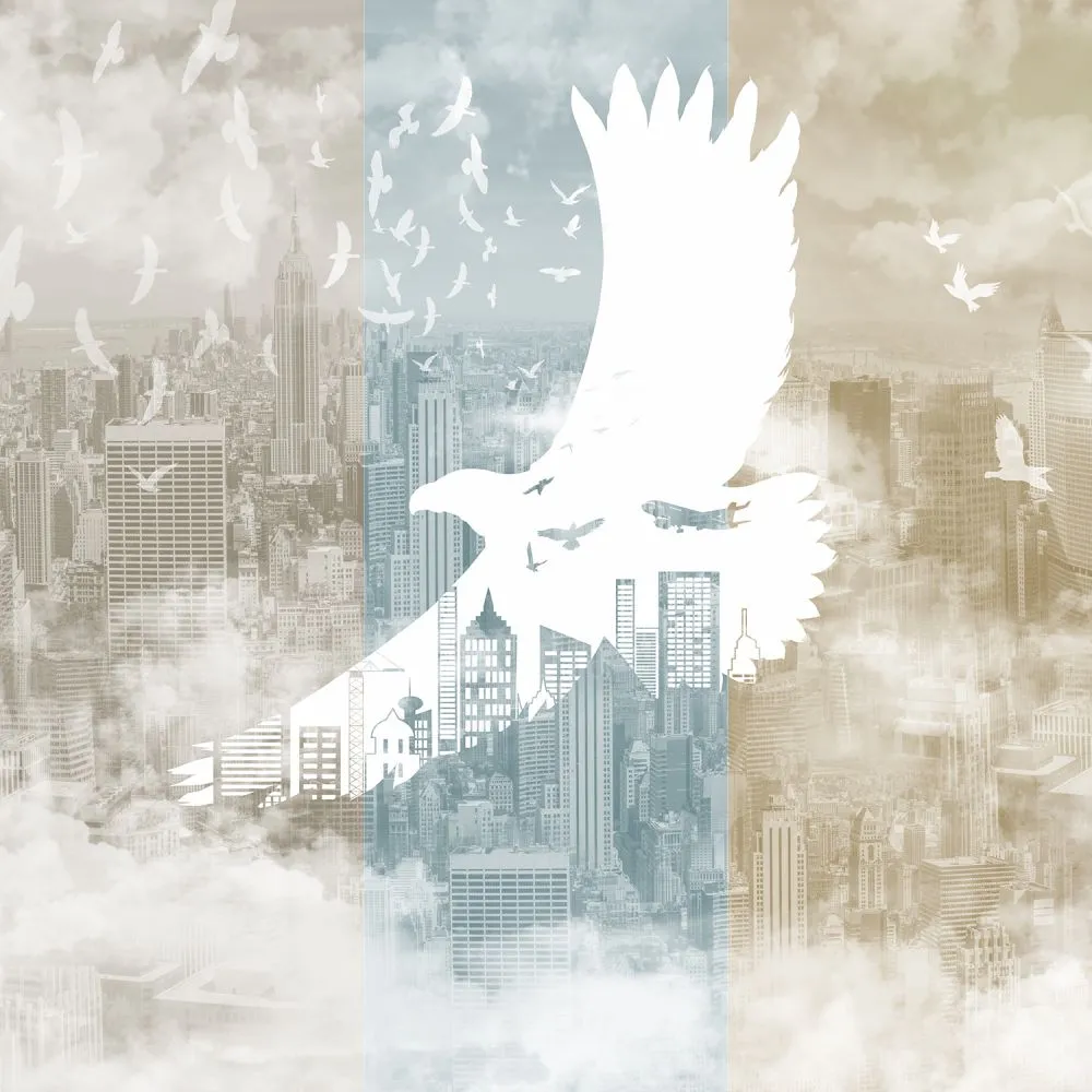 Dress-wall – Wallpaper Megapolis 3D Model