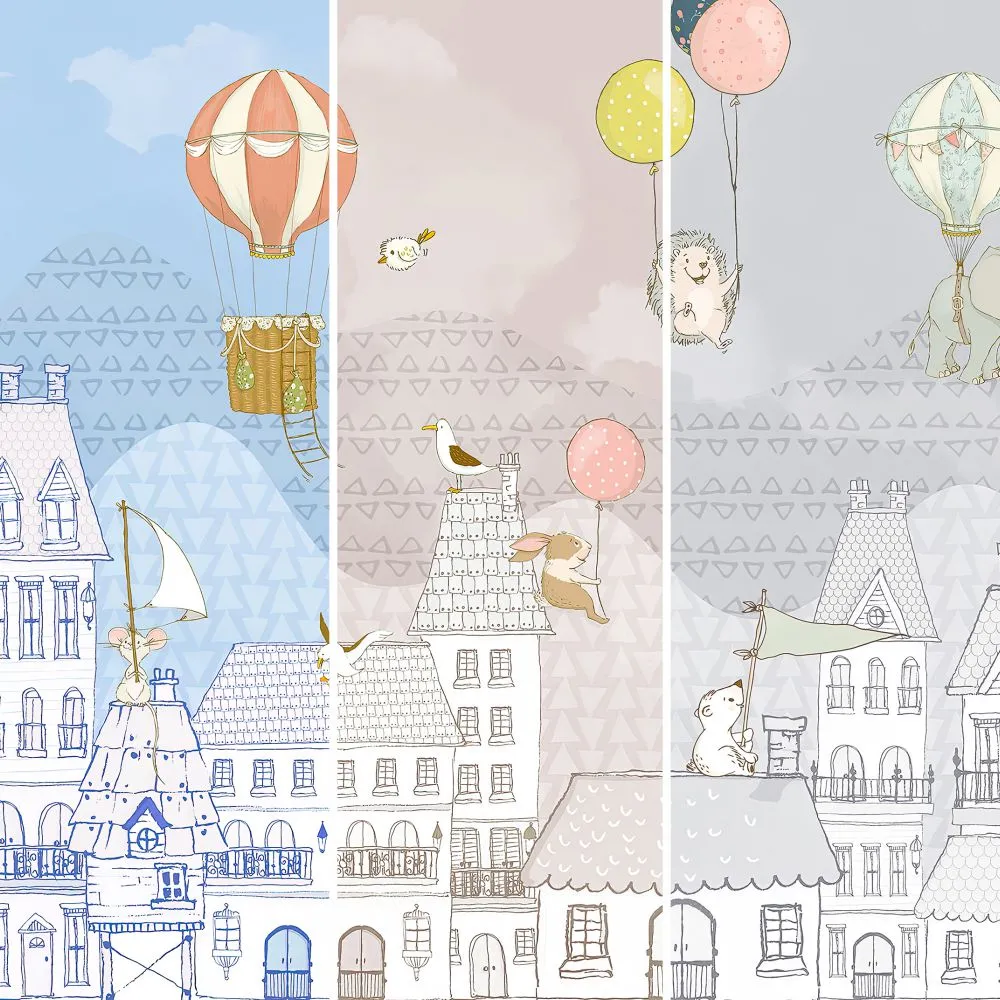 Dress-wall – Wallpaper Rooftop adventures 3D Model