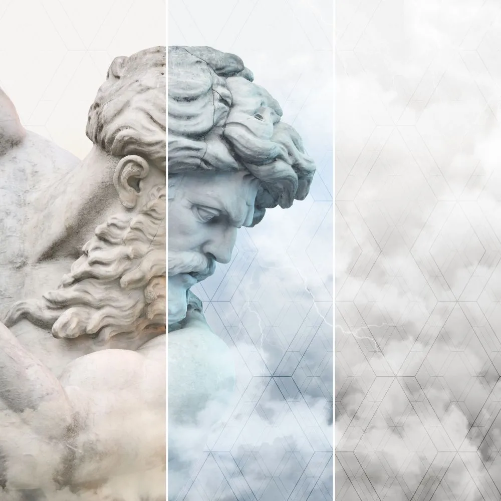 Dress-wall – Wallpaper Sky of Olympia 3D Model