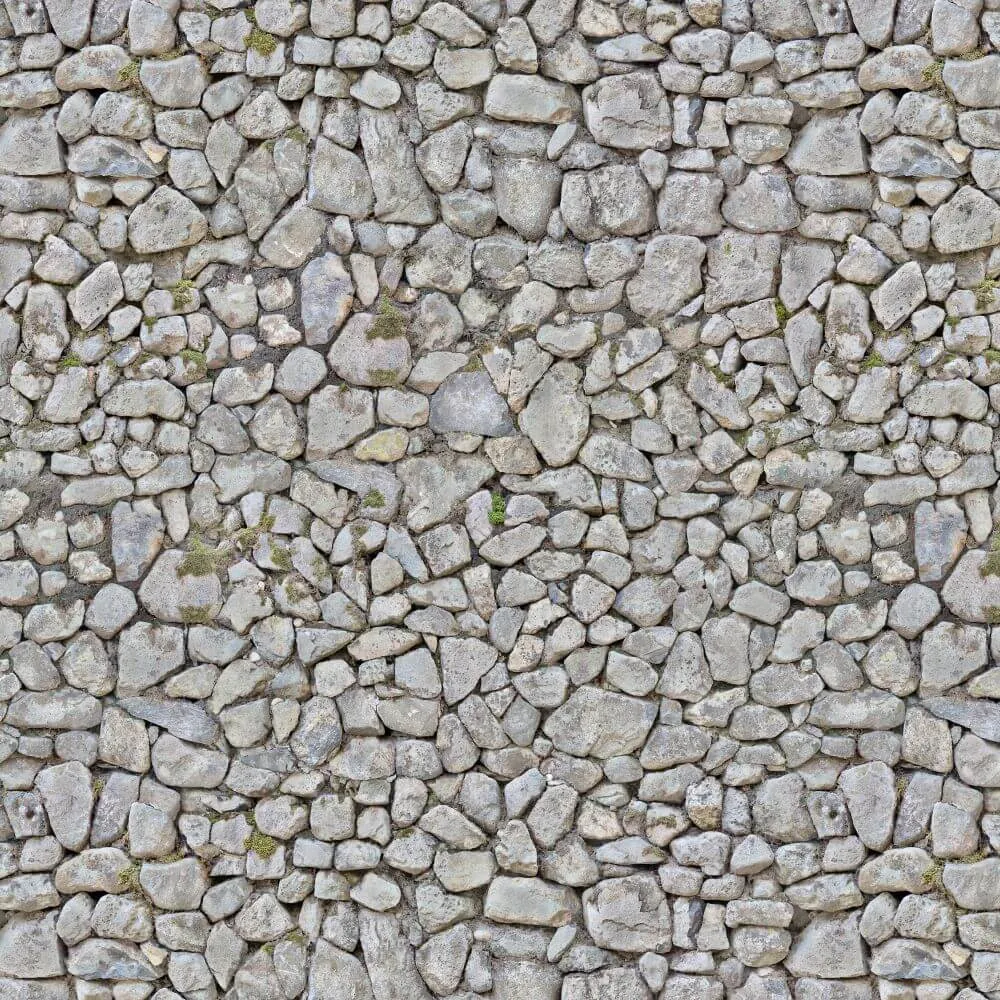 Dress-wall – Wallpaper Stone – Booth round 3D Model